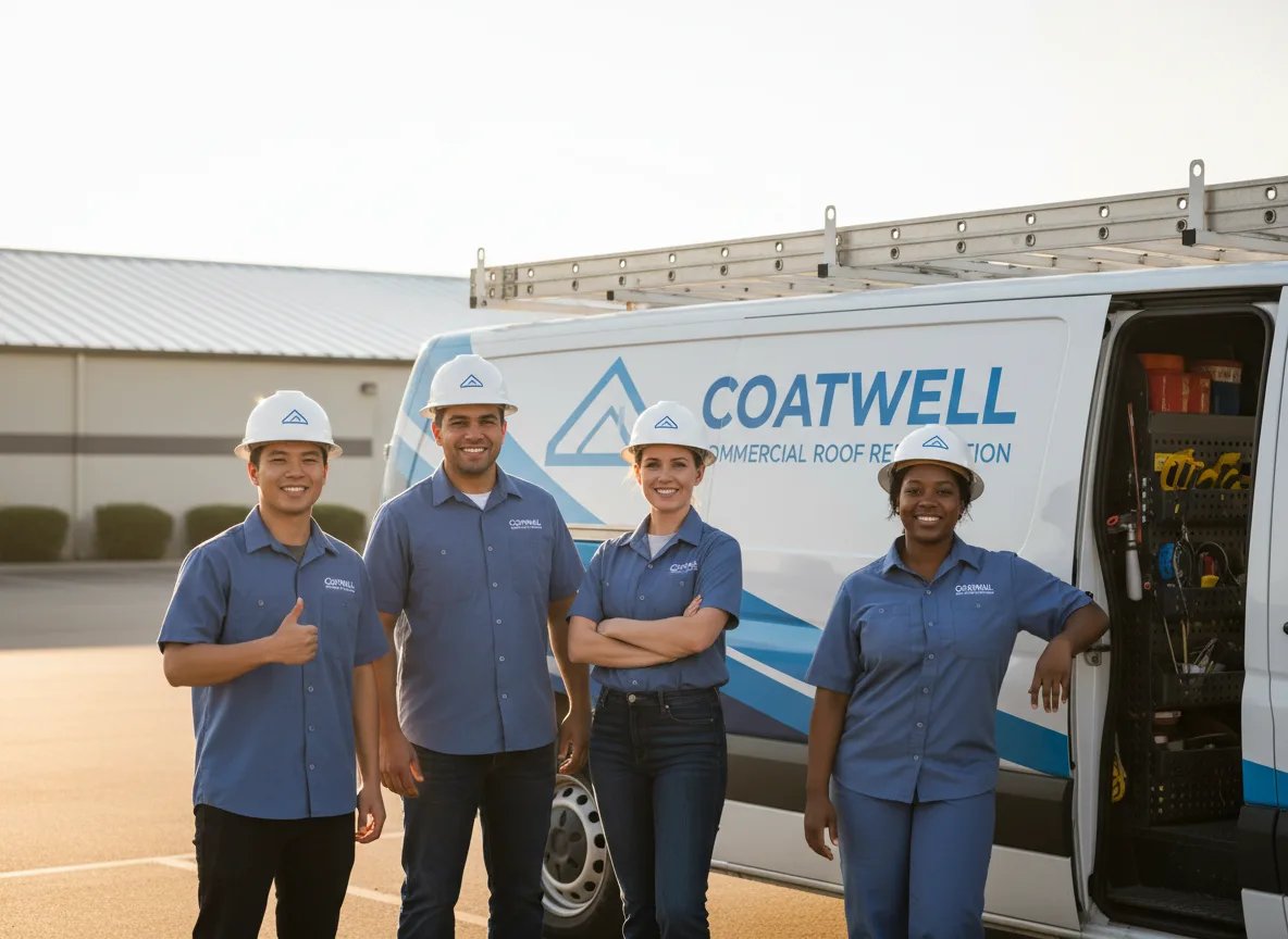 Commercial roof coating company in Port Neches, TX